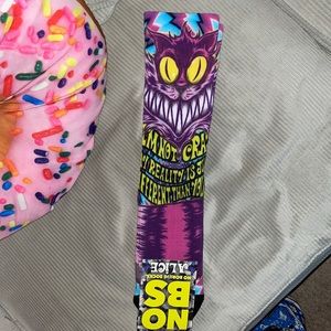 Alice in Wonderland socks 🧦 🐱 🫖